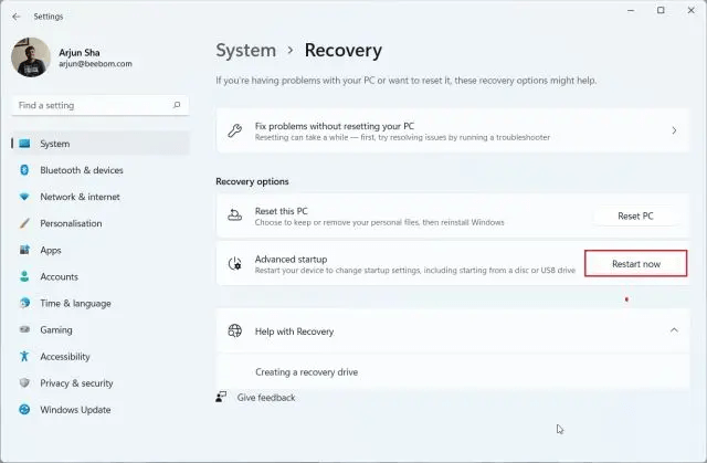 Vérifiez la température du processeur dans Windows 11 sans logiciel