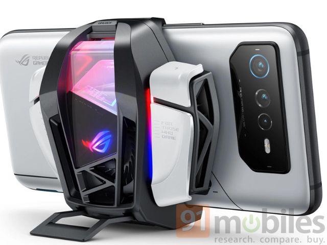 Asus rog phone 6 AeroActive Cooler 6 vazou