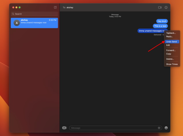 Undo Send Message On Mac