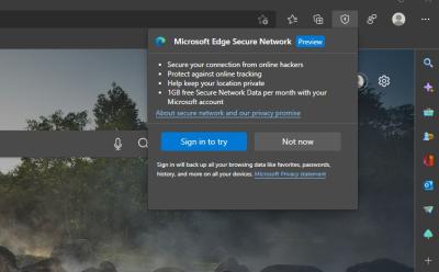 what is microsoft edge secure network and how to use it