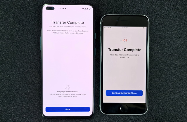 whatsapp chat transfer complete