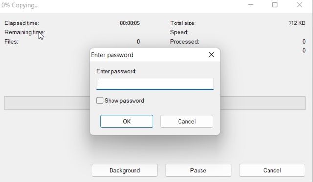 How to password protect a ZIP file (Windows 10)