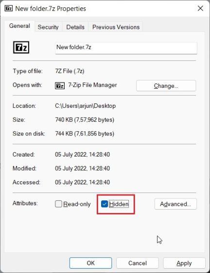 Password Protect Files And Folders In Windows 11 With 7-Zip