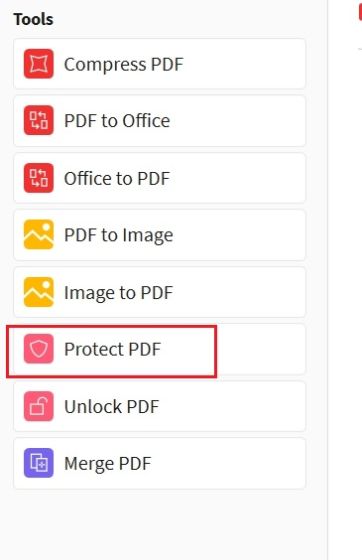 Mot de passe protéger les fichiers PDF dans Windows 11