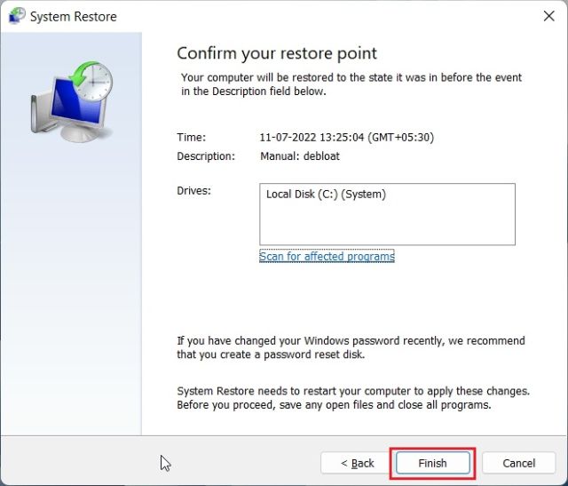 How To Use System Restore In Windows 11 (2022) | Beebom