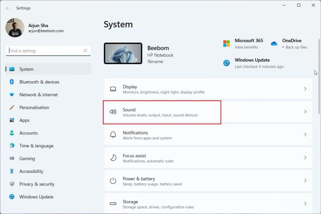 Test Your Microphone in Windows 11 From Settings