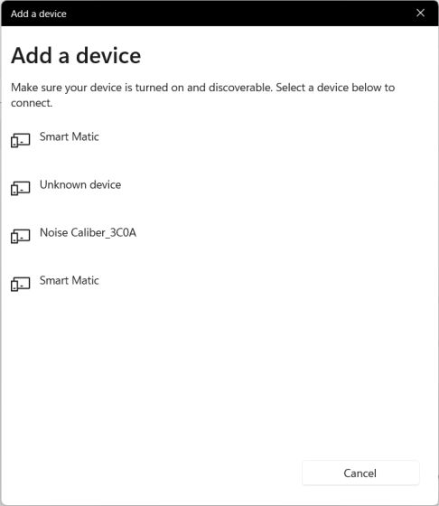 Настройте беспроводной микрофон в Windows 11