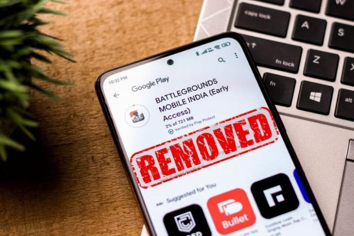 Battlegrounds Mobile India - BGMI - removed from play store and app store