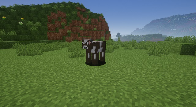 Cow in Minecraft