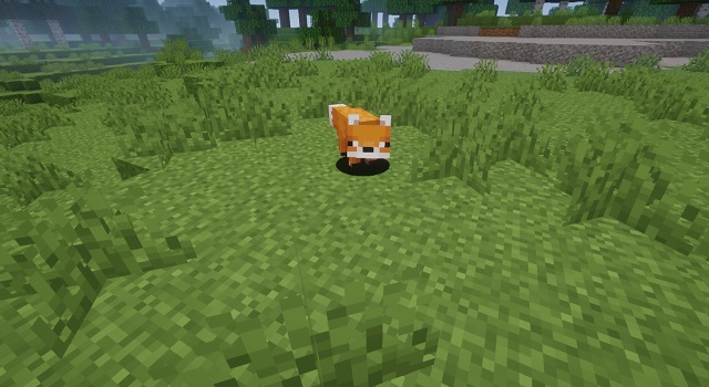 Fox em Minecraft