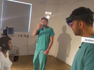 Medical Students in the UK Are Using Mixed Reality to Train on 3D Holographic Patients!