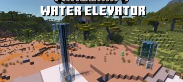 How to Make a Water Elevator in Minecraft Easiest Method