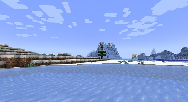 L'âge de glace mais pire - Meilleures graines de survie Minecraft 1.19