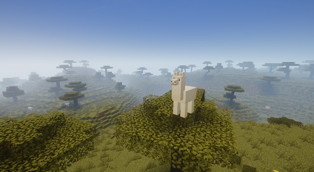 Llama ใน Minecraft