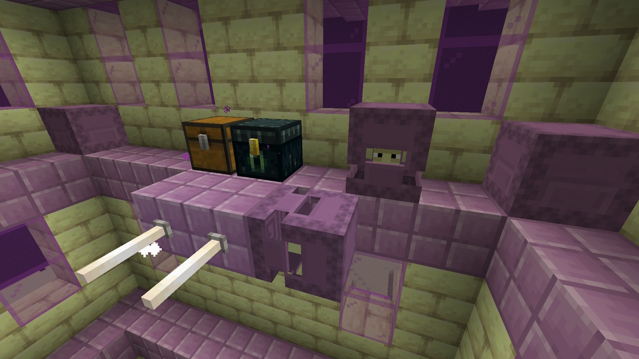 Shulkers in an end city