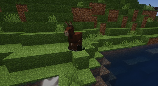 Mule in Minecraft