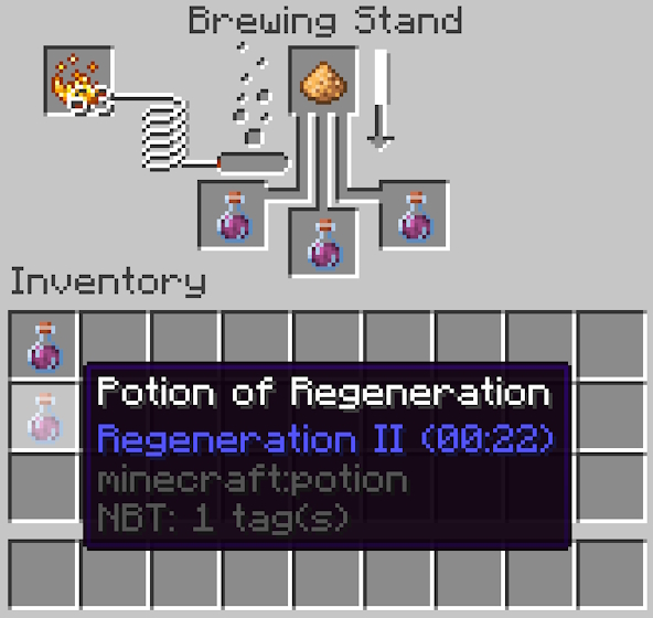 How to level up potions in Minecraft 1.20