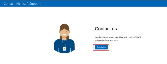 5. Contact Microsoft Support