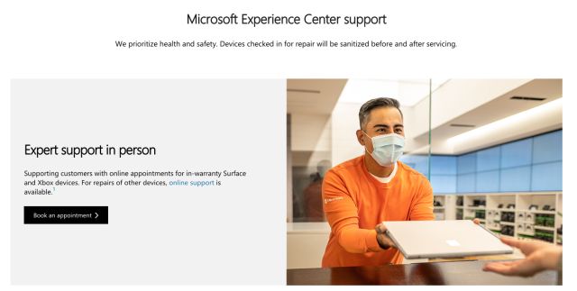 6. Microsoft Experience Center Support