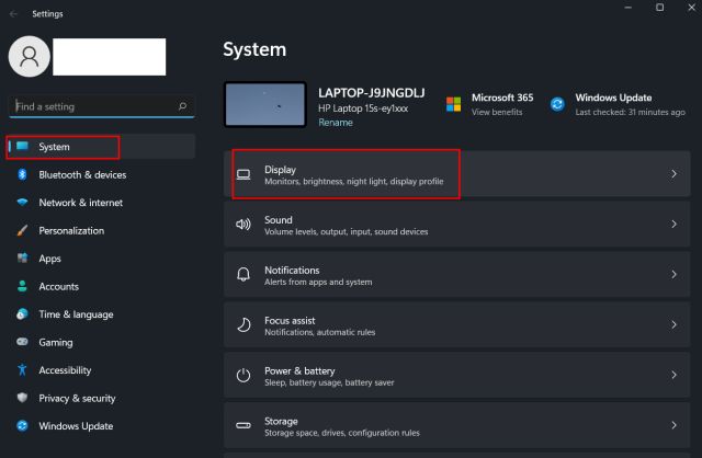 Change Brightness in Windows 11 From Windows Settings