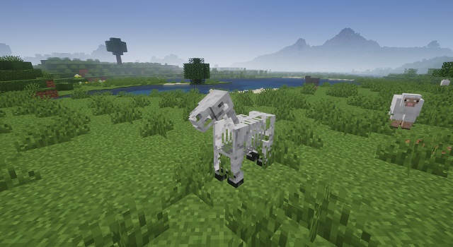 Jaran Skeleton ing Minecraft