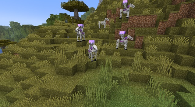Penunggang Penunggang Kuda Di Minecraft