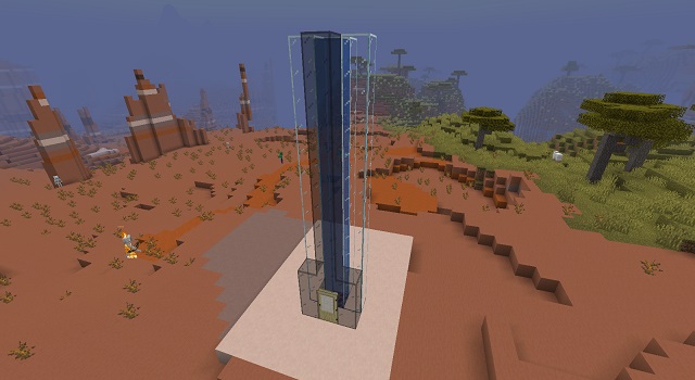 Water Elevator in Minecraft