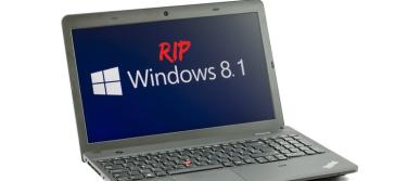 Microsoft Will End Support for Windows 8.1 in January 2023