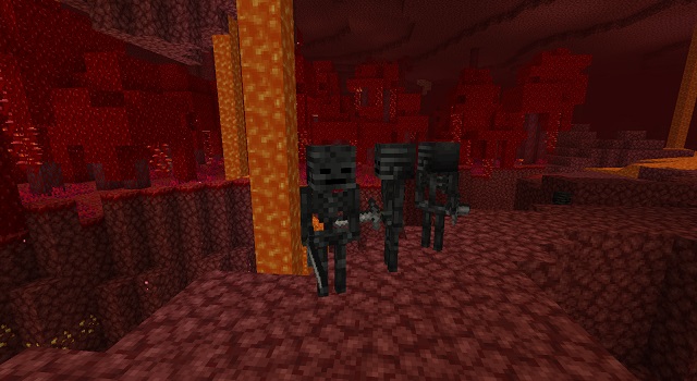 Kerangka wither di minecraft