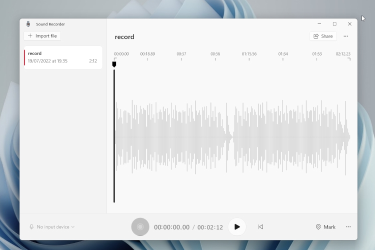 First Look: Windows 11's New Sound Recorder App