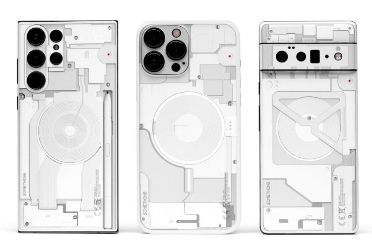dbrand something skins for iPhone 13 pro max, pixel 6 pro, galaxy s22 ultra