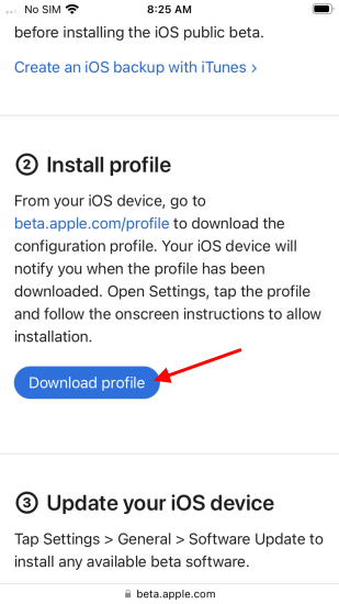 download ios 16 public beta profile new