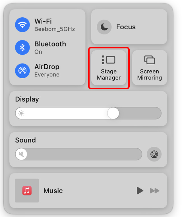 Enable Stage Manager In Macos Ventura