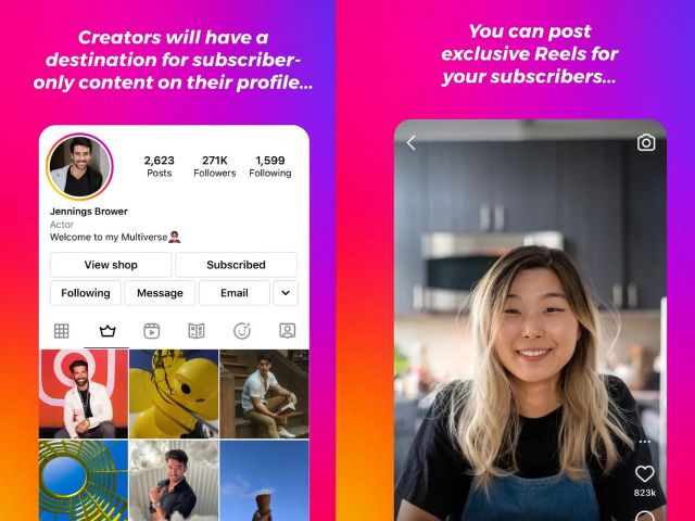 instagram subscriptions new features