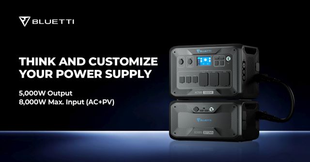 BLUETTI AC500 Power Station Announced