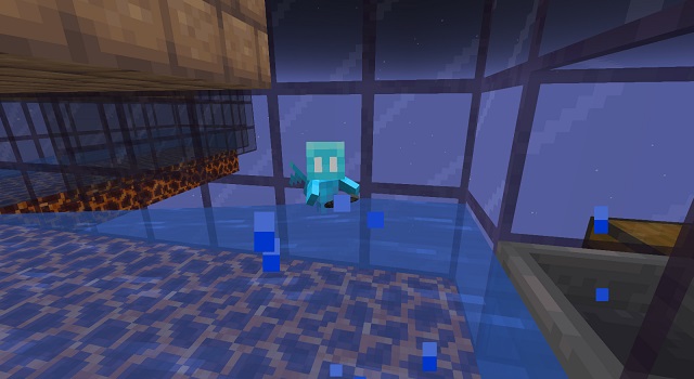 Allay in Creeper Farm of Minecraft