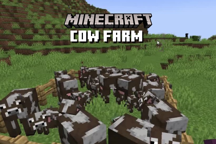 How to Make a Cow Farm in Minecraft in 2022 [Easiest Method] Beebom