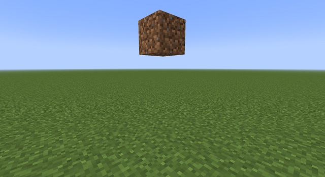 Floating Dirt Block