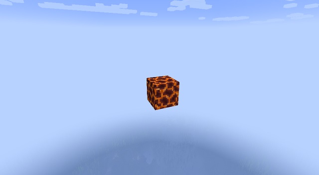 Floating Magma Block