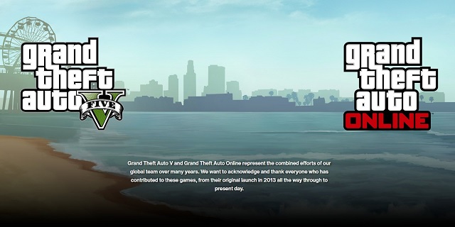 GTA 5 Thank You Page