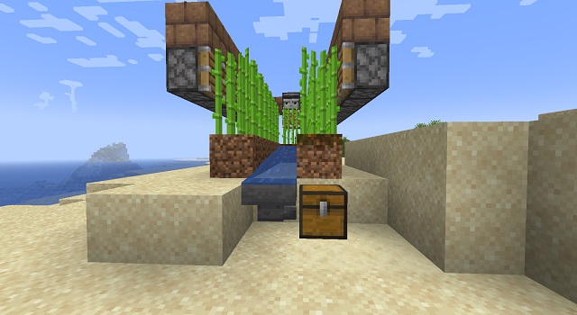 హాప్పర్ మరియు ఛాతీ భర్తీ చేయబడింది