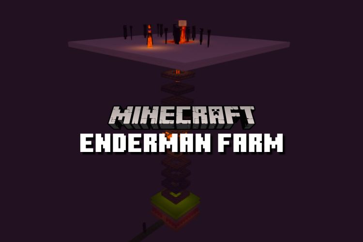 Minecraft Easy Enderman XP Farm - 1 Hit, Fast XP 