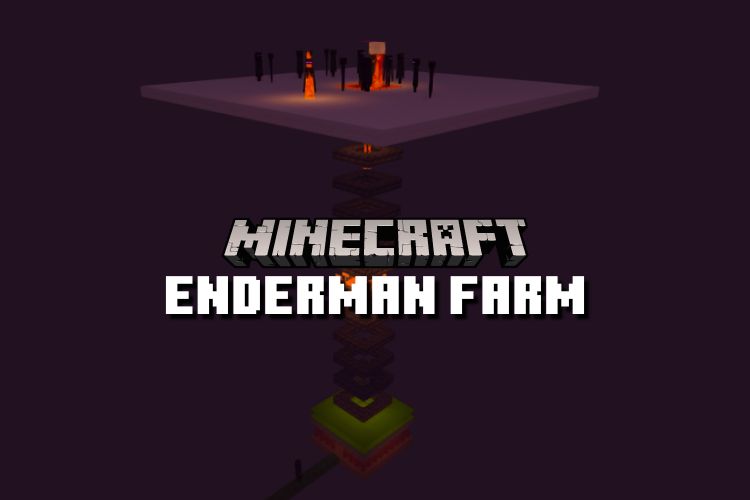 Easy Minecraft Enderman farm