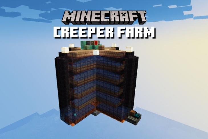 How to Make a Creeper Farm in Minecraft