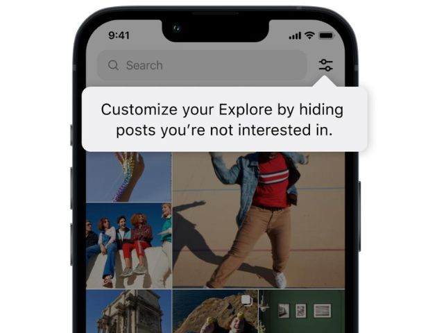 instagram mark multiple posts not interested