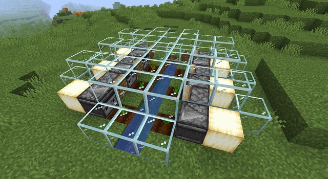 automatic melon farm minecraft