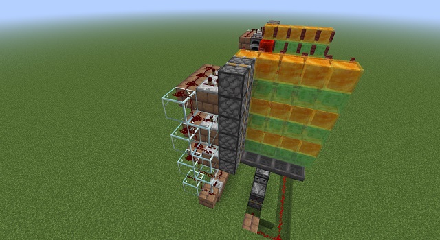 Redstone Glass Staircase