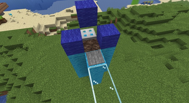 Soul sand for bubbles in Minecraft Fish AFK Farm