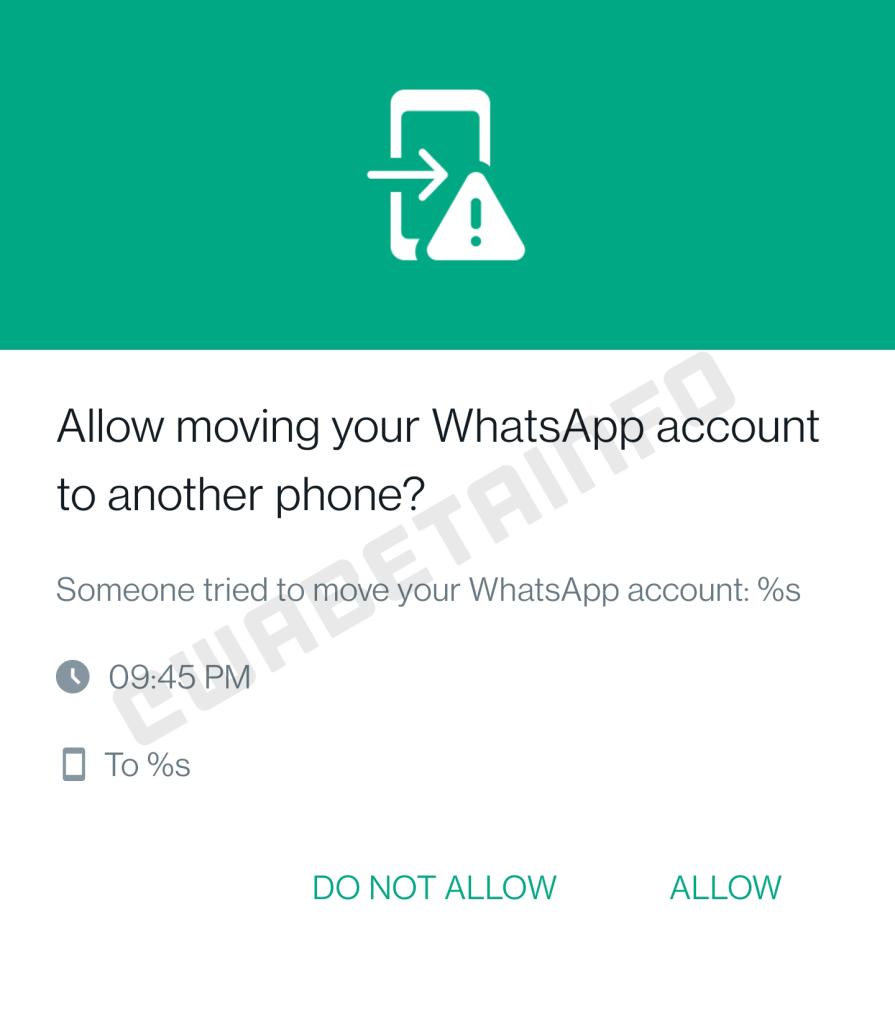 whatsapp login approval notification