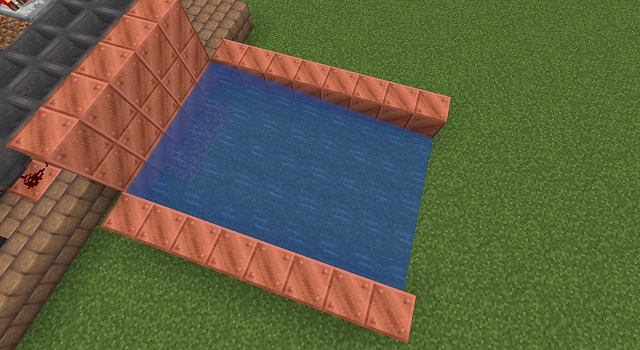 Water in Item Collection of Tree Farm of Minecraft